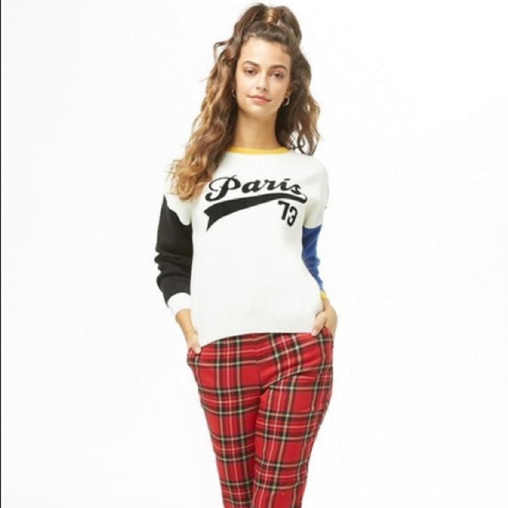 Forever21 || Paris Graphic Sweater